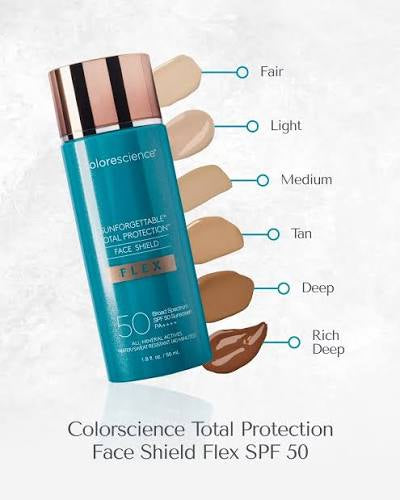 Colorescience Face Shield Flex SPF50.