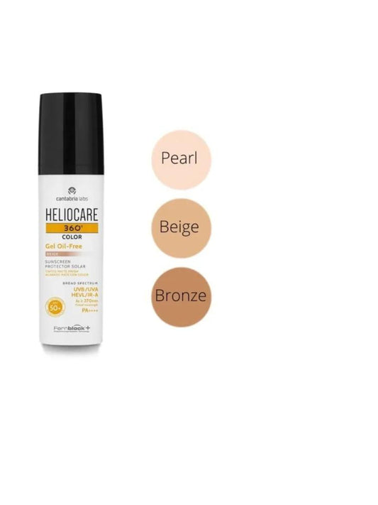 Heliocare 360 Colour Gel Oil Free SPF 50+