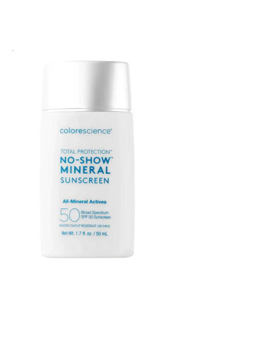 Colorescience Total Protection No Show Mineral Sunscreen SPF 50.